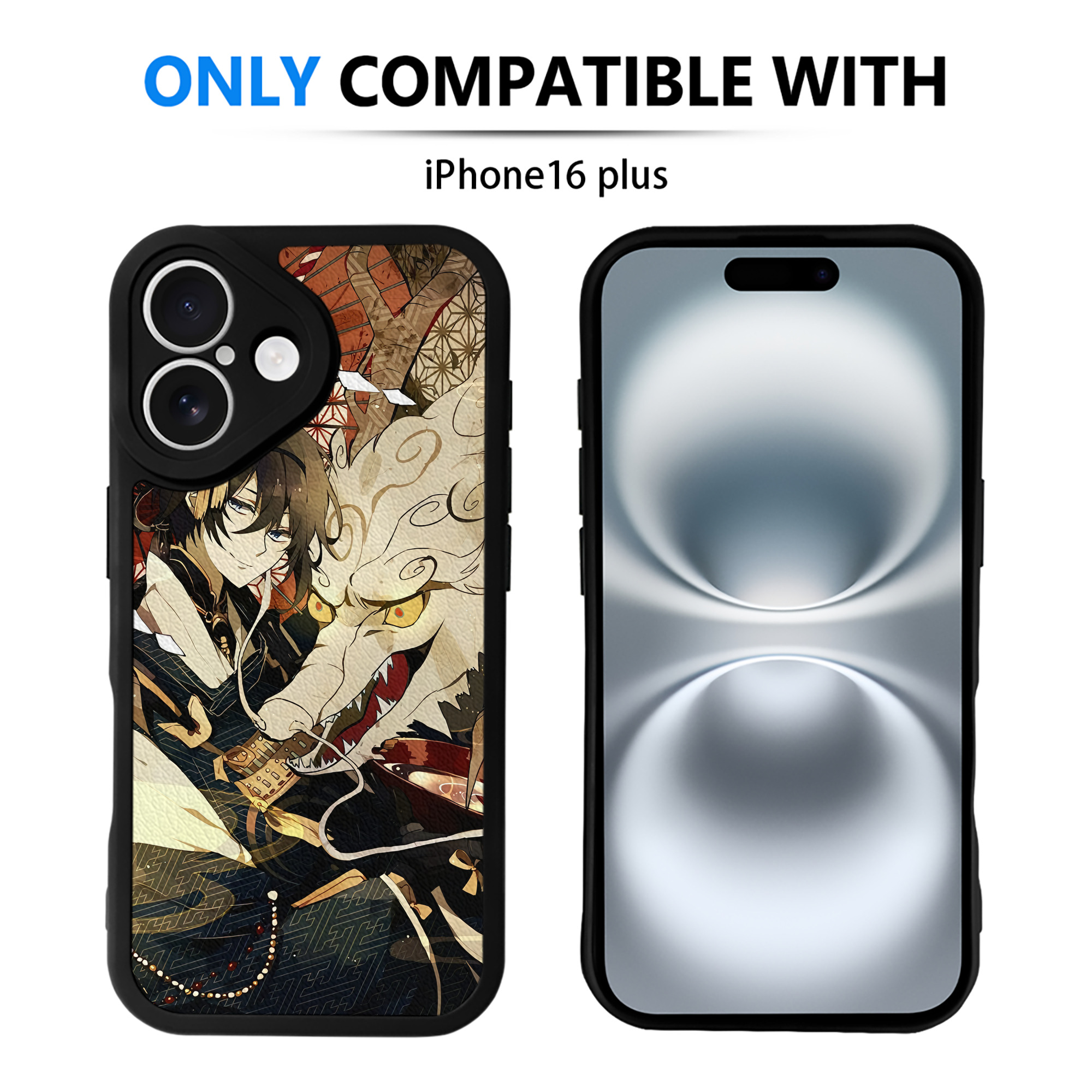 （画像用） 刀剣乱舞 Touken Ranbu 【iPhone 16シリーズ対応】シリコンスマホケース（レザー調） 材質：シリコン